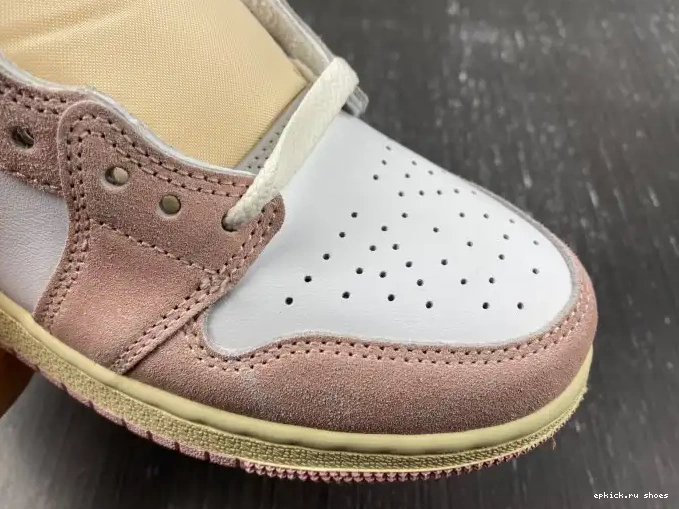 Rep Retro (Women's) Air FD2596-600 High OG Washed Jordan 1 Pink 0501